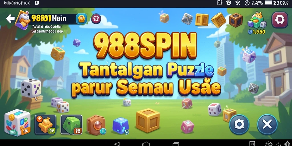 Tampilan gameplay menarik di 988SPIN dengan berbagai tantangan Puzzle.