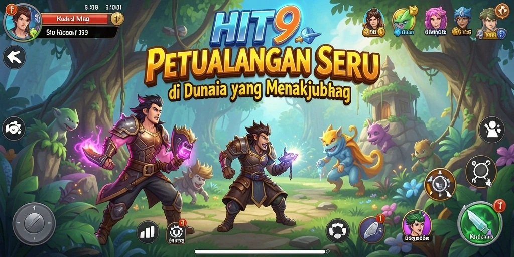 Gameplay HIT9 yang menarik dengan petualangan seru.
