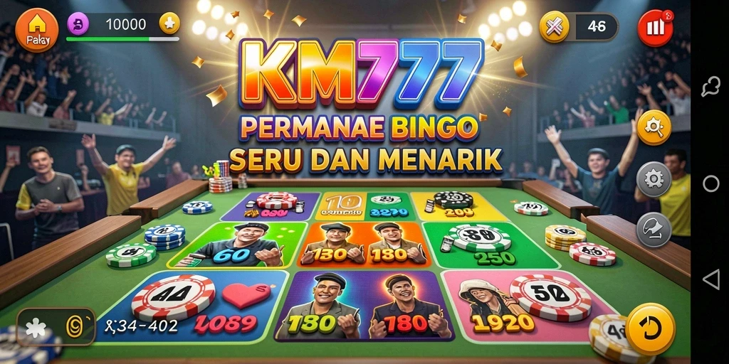 Gameplay menarik dengan interaksi bingo yang seru.