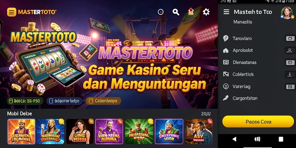 Gameplay seru dalam aplikasi MASTERTOTO yang menarik.