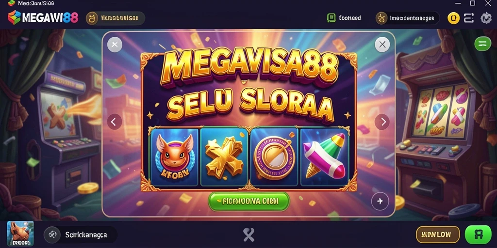 Tampilan gameplay Slot yang menarik dan penuh warna.