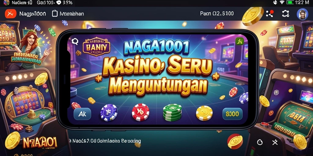 Tampilan menarik dari gameplay NAGA1001 yang penuh aksi Kasino.
