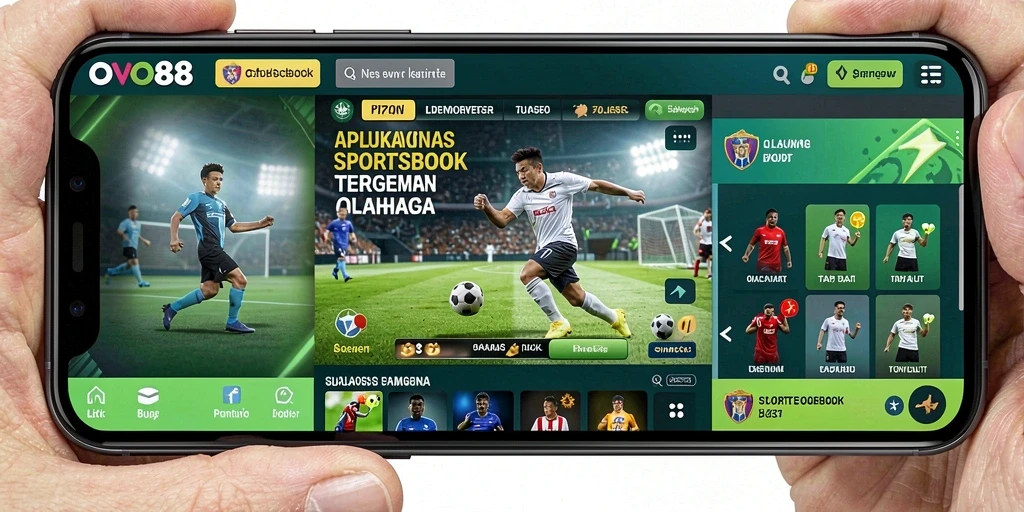 Tampilan menarik OVO88 dengan fitur sportsbook terbaik untuk pengguna.
