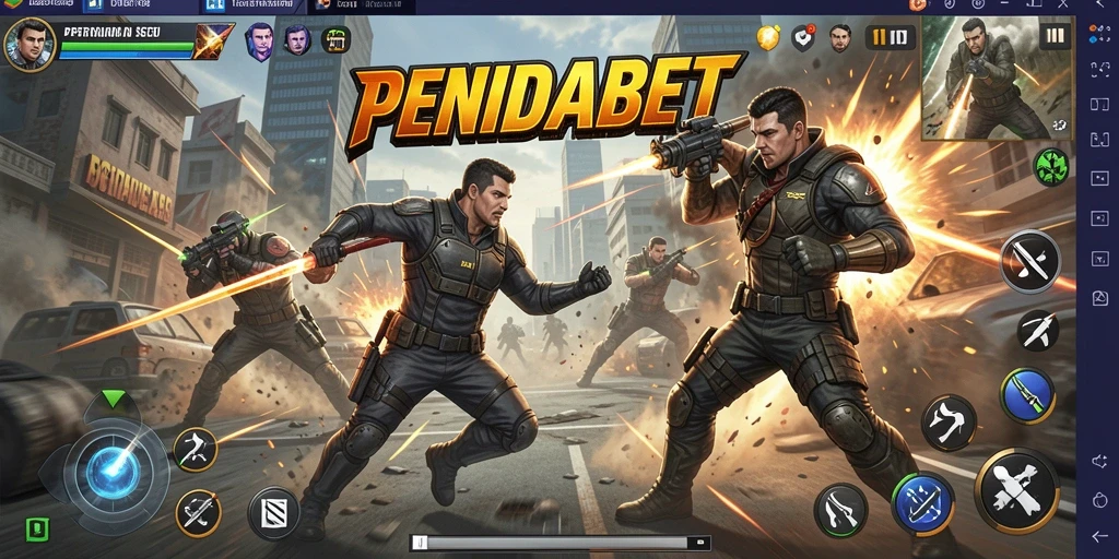 Tangkapan layar utama PENIDABET menampilkan pertarungan aksi mendebarkan.