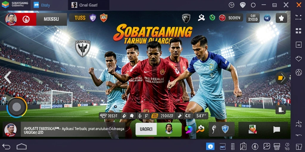Tampilan menarik dari gameplay taruhan olahraga SOBATGAMING.